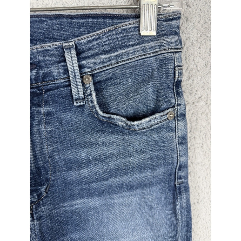 Citizens Of Humanity Women's Size 28x25 Rocket‎ Crop High Rise Skinny Jeans Blue - Picture 5 of 15